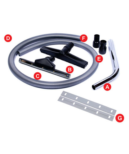 Image-of-the-ROX-spares-for-the-Vacuum-40mm-Steel-Tube-Wand-Dry-Vacuum-Head-Wet-Vacuum-Head-Vacuum-Hose- Short-Connector-Wand-Connector-Squeegee-Pick-up-Blades